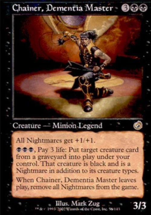 Chainer, Dementia Master -Foil Light Play MTG Torment - Image 1 of 1