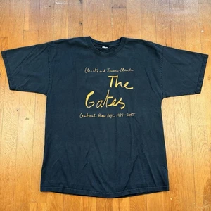 Vintage Christo and Jeanne-Claude The Gates NYC 1979 - 2005 T-Shirt XL Art - Bild 1 von 6