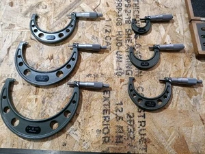 MITUTOYO 0-6" MICROMETERS - Picture 1 of 3