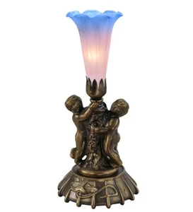 Meyda Tiffany 12454 12" Tall Novelty Table Lamp - Copper - Picture 1 of 2