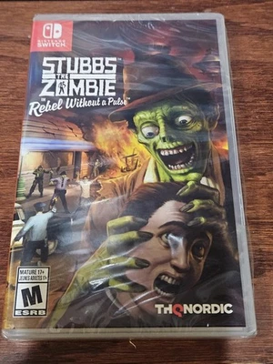 Brand NEW Stubbs the Zombie in Rebel Without a Pulse Nintendo Switch US Version - Image 1 of 2