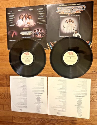 Saturday Night Fever Soundtrack LP Vinyl Record 2x 1977 Disco Bee Gees RS-2-4001 - Image 1 of 4
