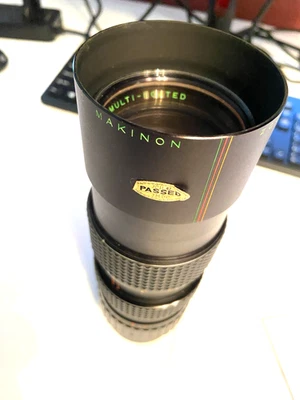 Auto Makinon f=80 -200mm Multi-Coated 1:3.5 Lens w/Kenko 1A 62mm - Image 1 of 4
