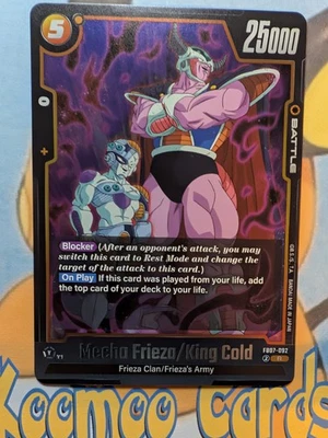 Mecha Frieza/King Cold Rare Wish For Shenron FB07-092 NM - Image 1 of 2