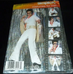 Elvis Presley Jumpsuit Cape Las Vegas Osmond Motown Costume Sewing Pattern 30-48 - Picture 1 of 3