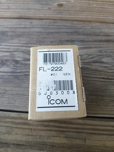 Icom FL-222 1.8 kHz SSB Narrow Filter for IC-75A 746 756 703 775DSP Radio NEW - Picture 1 of 3
