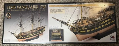 Amati HMS Vanguard 1787 1:72 Wooden Model Ship Kit US Seller Elephant/Belloropho - Image 1 of 2