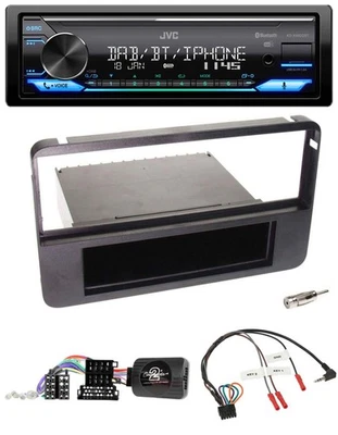 JVC Bluetooth DAB USB Lenkrad Autoradio für Alfa 159 Brera Spider - Bild 1 von 4