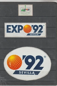 Expo 92 Sevilla Pegatinas con anagrama (HA-240) - Picture 1 of 1