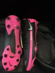 Botines Nike Phantom GT Elite FG - NEGRO Y ROSA (TALLA 10) - Imagen 1 de 6