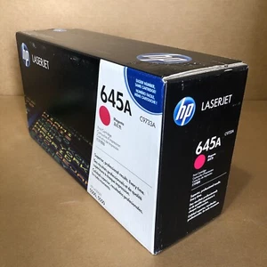 Genuine HP C9733A (645A) Magenta Toner Cartridge - NEW SEALED - Photo 1/1