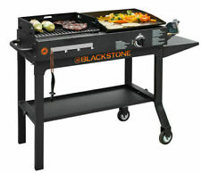 Blackstone 1819 Griddle and Charcoal - Black