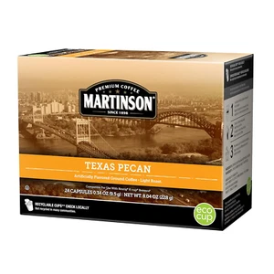 Martinson Single Serve Coffee Capsules, Texas Pecan, Compatible with Keurig K-Cu - Picture 1 of 12