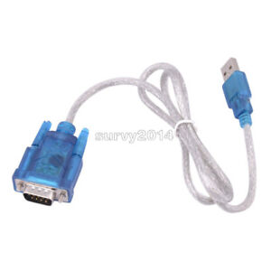 1PCS USB to RS232 Serial Port 9 Pin DB9 Cable Serial COM Port Adapter Convertor