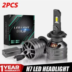 150W CANBUS H7 LED Headlight Super Bright Bulb Kit White 50000LM High/Low Beam - Picture 1 of 12