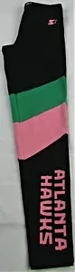 Atlanta Hawks NBA Starter Black Women's Colorblock Legging - Picture 1 of 4
