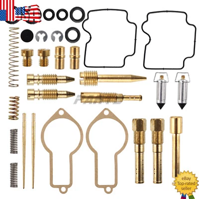 Kit de reconstrucción de reparación de carburador de 2 juegos para Honda XL600R 1983 1984 1985 1987 Foto 1 de 4
