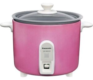 New SR-MC03-P Panasonic Single person Mini rice cooker 1.5 go 100V JAPAN