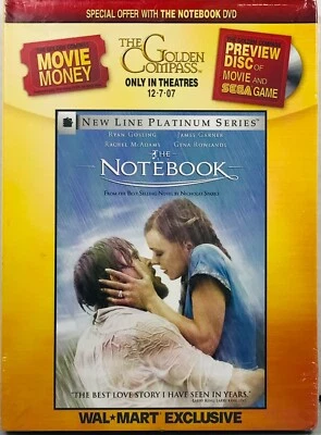 The Notebook with The Golden Compass Preview and SEGA Game DVD New Foto 1 de 3