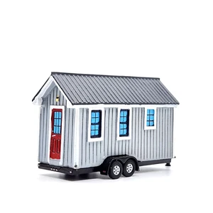 Tiny House Trailer Collectible 1/64 Scale Resin Model GREAT GIFT 🎁 - Picture 1 of 8