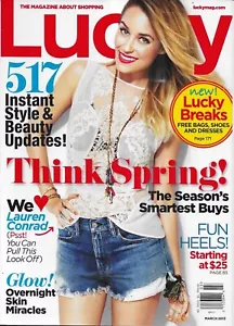 Lucky Magazine Lauren Conrad Spring Fashion Shoes Instant Style Beauty Updates . - Picture 1 of 12