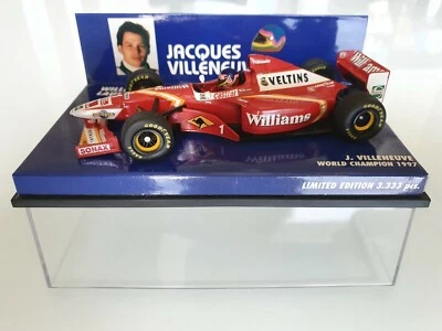 Minichamps scale 1:43 Williams Mecachrome 1998 launch version Jacques Villeneuve - Immagine 1 di 3