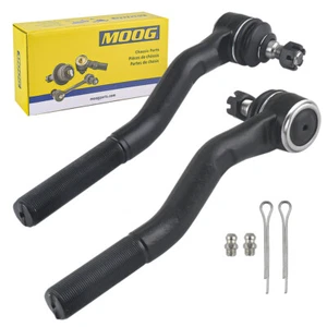 MOOG Outer Tie Rod End Pair for 2007-2014 2015 2016 2017 Jeep Wrangler E05 CA - Picture 1 of 8