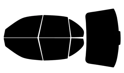 Kit de película de tinte de cerámica precortada para ventana de auto para Chevrolet Lumina sedán 1995-2001 Foto 1 de 4