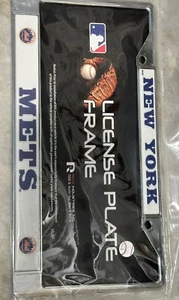 New York Mets MLB Chrom Nummernschild Rahmen NYM Rico Industries BRANDNEU - Bild 1 von 6