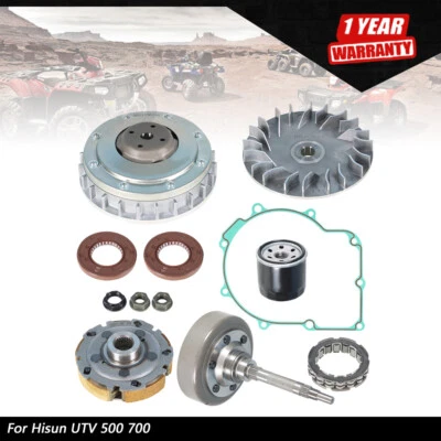 Carcasa portadora de embrague de polea de accionamiento primario para Hisun UTV 500 700 unidireccional Foto 1 de 4