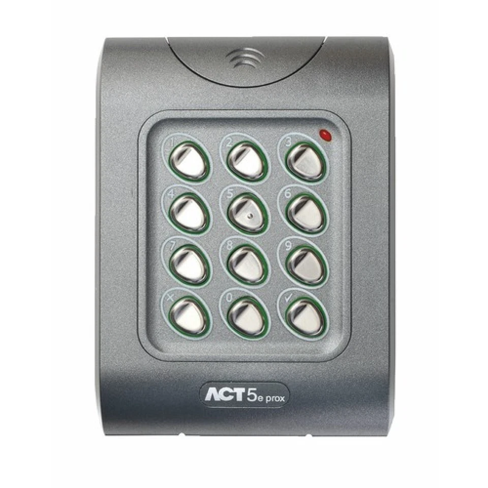 Teclado de control de acceso de proximidad Vanderbilt ACT 5-EM (ACT 5e Prox) utilizado por profesionales - Imagen 1 de 1