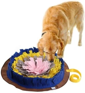 Schnüffelteppich für Hunde Katze Schnüffelwiese Futtermatte Trainingsmatte 45cm - Bild 1 von 8