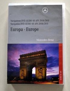 Original Mercedes-Benz Europa Navigations DVD Audio 50 APS 2011 4 DVDs Top   #19 - Bild 1 von 5