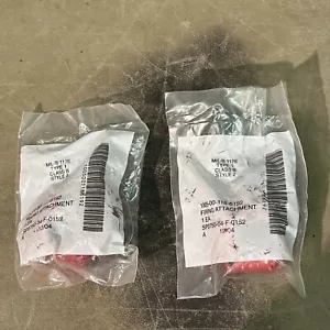 (2) USGI Red Blank Firing Adapter BFA NSN 1005-00-118-6192 5.56mm .223 Rem - Picture 1 of 5