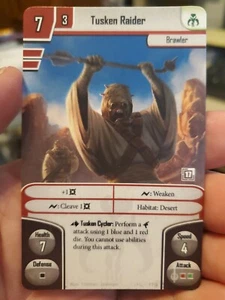 Star Wars Imperial Assault Tusken Raider Alternate Art Promo Card Asmodee - Picture 1 of 2