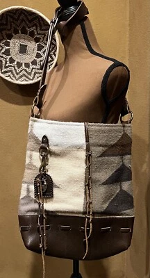 Bolso Ralph Lauren Collection Purple Label Navajo Southwest J Auger Runway Foto 1 de 4