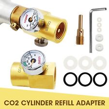 CO2 Cylinder Refill Adapter Fill Station TR21-4 CGA320 Kit for Soda Stream Maker