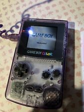 Nintendo Game Boy Color Handheld System - Atomic Purple With Light