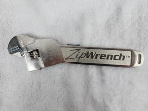 ZIP WRENCH AAA BATTERY OPERATED ADJUSTABLE Crescent Style WRENCH Works  - Picture 1 of 16