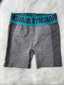 Short motard sans couture gris bruyère Gymshark taille S - Photo 1/8