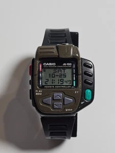 Casio JG-100 Cyber Cross Remote Japanese Digital Game Watch Rare Vintage - Bild 1 von 8