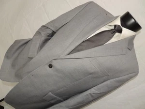 Exquisiter Ralph Lauren Ocean Eleven hellgrauer Anzug 42 Reg Hose 38X30 - Bild 1 von 16