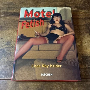 Motel Fetish by Chas Ray Krider 2012 TASCHEN with Reversible Panic DJ Hardcover - Picture 1 of 12