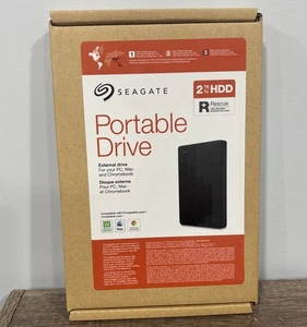 New Seagate STGX2000400 2TB USB 3.0 External Hard Drive - Sealed - Picture 1 of 4
