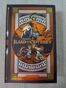 Iliad and the Odyssey by Homer Hardback Book Page Classics (New) - Picture 1 of 2