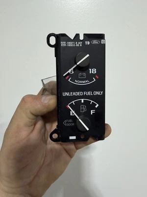 1992-1996 FORD F150 F250 F350 BATTERY GAUGE/FUEL GAUGE ASSY F2TF-10E853-DD N OEM - Image 1 of 4