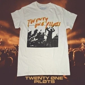 Twenty One Pilots Clancy Era Navigating Official Merch Band Tee tøp Cream S - Picture 1 of 7