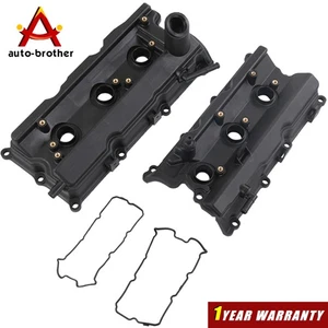 Cubiertas de válvula de motor izquierda y derecha para Nissan 2003-2006 350Z/2003-06 G35 V6 3,5 L - Imagen 1 de 9
