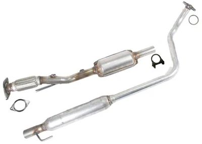 Rear Resonator Pipe w/ Catalytic Converter for Nissan Versa 2020 2021 2022 2023 - Image 1 of 4