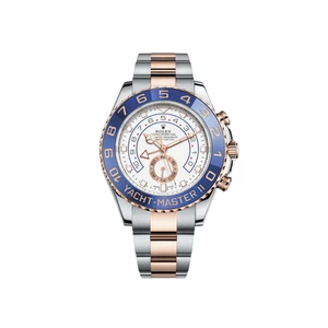 Rolex Yacht-Master II 116681 Stainless Steel Rose Gold White Dial (2023) - Picture 1 of 1